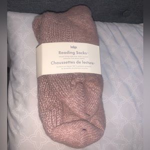 Indigo Cozy Reading Socks